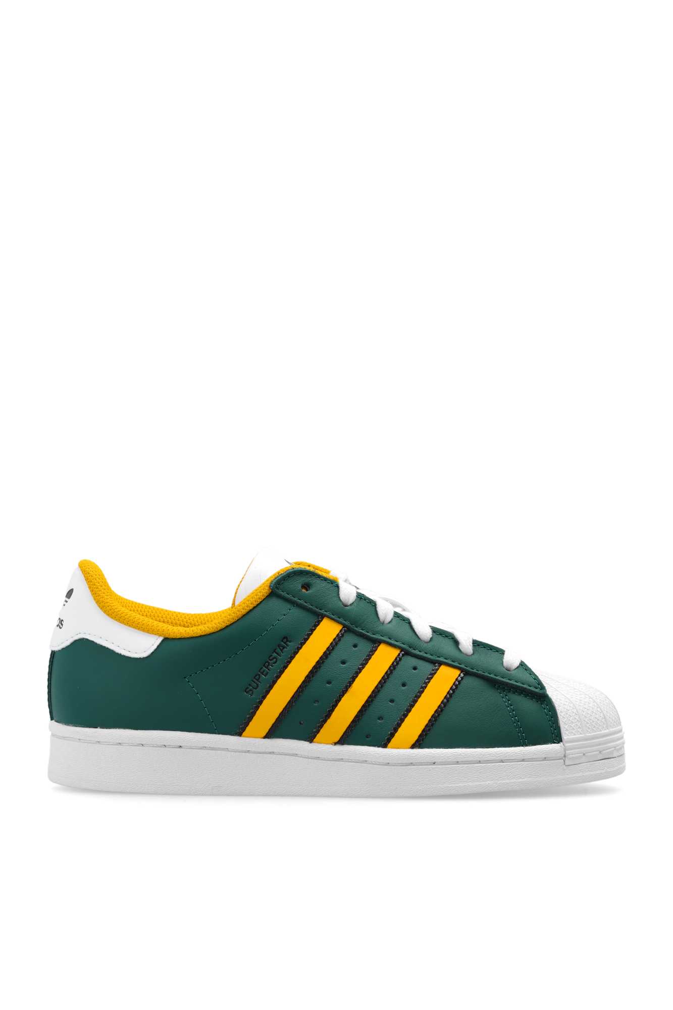 Adidas originals women's 2025 superstar sneaker yellow